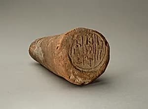 Funerary Cone of Djehutynefer by Unknown Artist