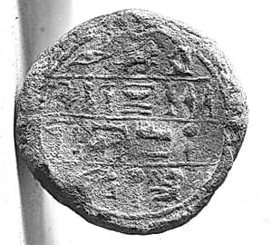 Funerary Cone of Re by Unknown Artist