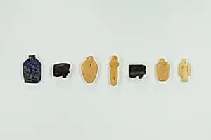 Group of 7 amulets by Unknown Artist
