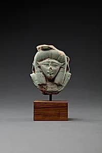 Hathor emblem from a sistrum by Unknown Artist