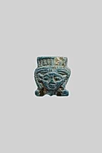 Hathor head amulet by Unknown Artist