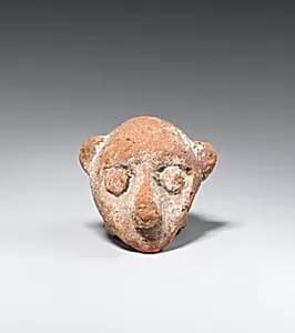Head from a figurine by Unknown Artist