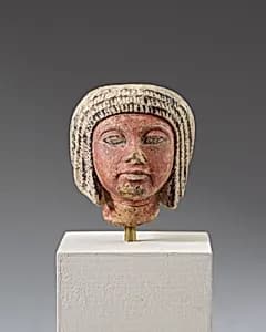 Head from a statuette by Unknown Artist