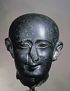 Head, male priest by Unknown Artist