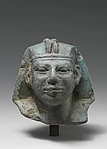 Head of a Kushite King by Unknown Artist