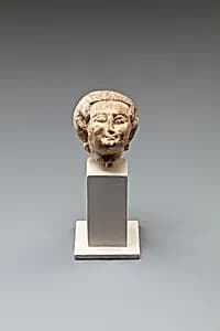 Head of a Male Figure by Unknown Artist