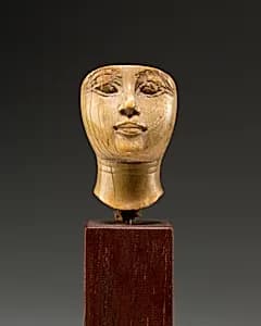 Head of a woman by Unknown Artist