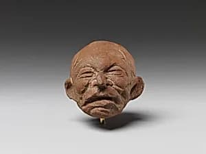Head of an old man by Unknown Artist