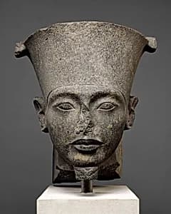 Head of the god Amun by Unknown Artist