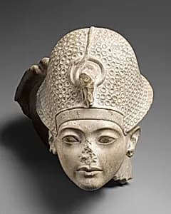 Head of Tutankhamun by Unknown Artist