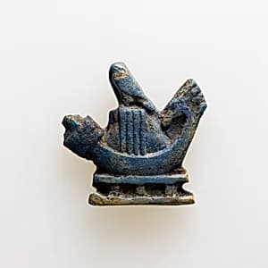 Henu barque amulet by Unknown Artist