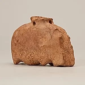 Hippopotamus amulet by Unknown Artist