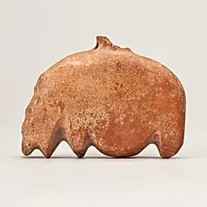 Hippopotamus amulet by Unknown Artist