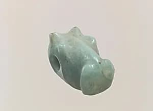Hippopotamus-head amulet by Unknown Artist