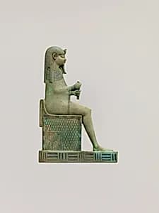 Inlay depicting enthroned god Shepsi by Unknown Artist