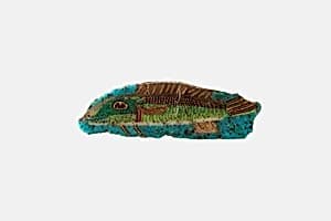 Inlay for Nilotic scene, fish by Unknown Artist