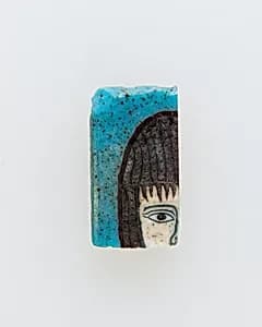 Inlay, part of head by Unknown Artist