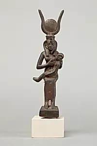 Isis and Horus by Unknown Artist