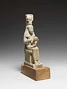 Isis with Horus by Unknown Artist