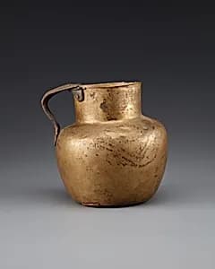 Jug with lotus handle by Unknown Artist