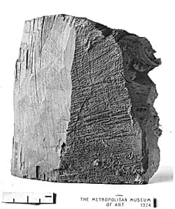 Knob Fragment from Wah's Coffin by Unknown Artist
