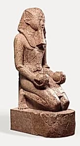 Large Kneeling Statue of Hatshepsut by Unknown Artist