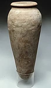 Large late ware storage jar by Unknown Artist