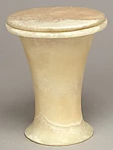 Large Ointment Jar with Lid by Unknown Artist