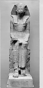 Large Seated Statue of Hatshepsut by Unknown Artist
