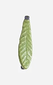 Leaf Bead by Unknown Artist