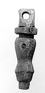 Leg of a Model Bed by Unknown Artist