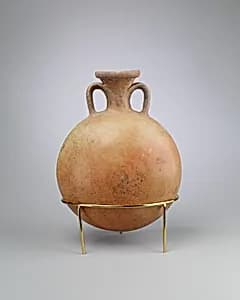 Lentoid Bottle (Pilgrim Flask) by Unknown Artist