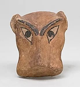 Leopard's Head from Priest's Robe by Unknown Artist