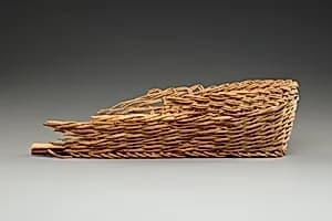 Lid of basket by Unknown Artist