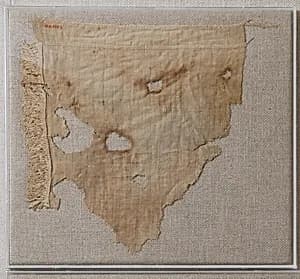 Linen fragment by Unknown Artist