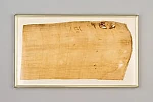Linen Mark Recording the Name Wabetamun by Unknown Artist