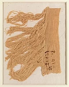 Linen mark, Wah by Unknown Artist