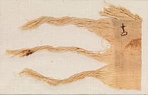 Linen mark, Wah by Unknown Artist