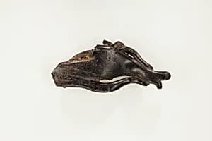 Lump of glass slag by Unknown Artist