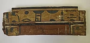 Middle Kingdom Coffin Fragment by Unknown Artist