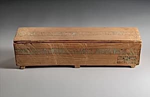 Miniature coffin of Saiah by Unknown Artist