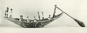 Model Boat by Unknown Artist