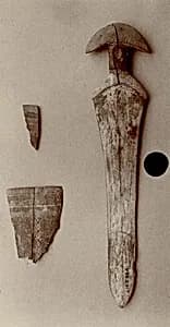 Model Dagger and Sheath by Unknown Artist