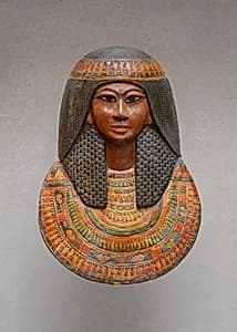 Mummy Mask of Khonsu by Unknown Artist