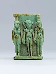 Nephthys, Horus, and Isis Amulet by Unknown Artist