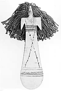 Paddle Doll by Unknown Artist
