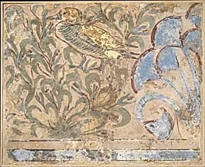 Painted Plaster Pavement Fragment by Unknown Artist