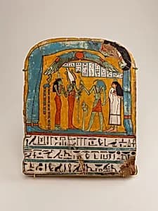 Painted wooden panel of Tabakenkhonsu by Unknown Artist