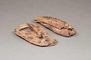 Pair of Child's Slippers by Unknown Artist