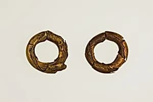 Pair of Earrings (with 16.10.312) by Unknown Artist